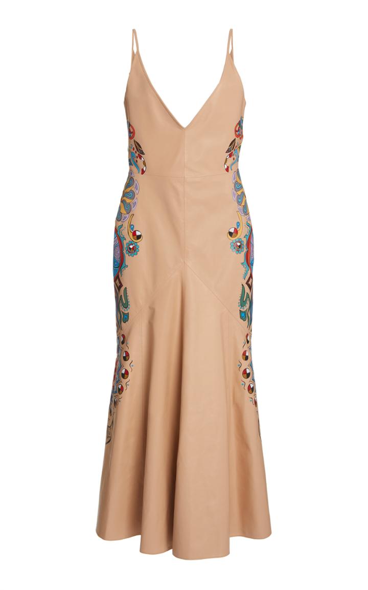 Moda Operandi Gabriela Hearst Bridget Painted Leather Dress