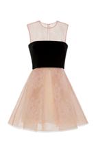 Alex Perry Lainey French Lace Mini Dress