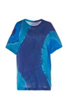 The Elder Statesman Magic Ring Dye Cotton-blend T-shirt