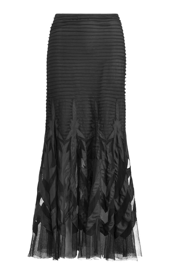 Ralph Lauren Micah Tulle Midi Skirt