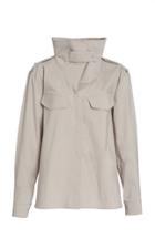 Moda Operandi Piece Of White Emily High-neck Poplin Shirt