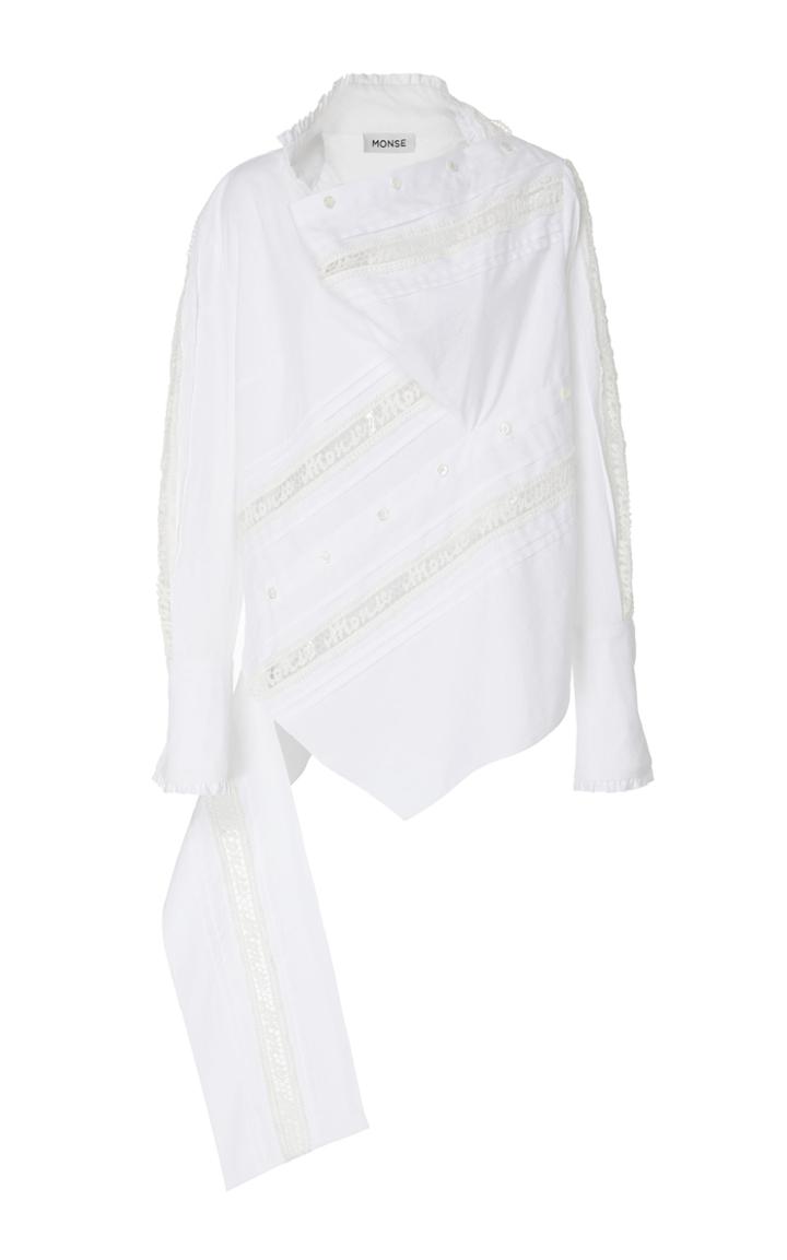 Monse Monse Lace Twist Shirt