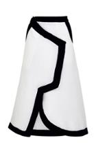 Razan Alazzouni Wrap Midi Skirt