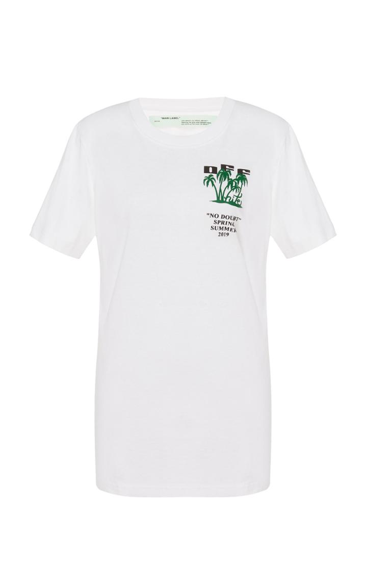 Off-white C/o Virgil Abloh Island Cotton T-shirt