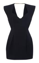 Moda Operandi Versace Sleeveless Crepe Sweetheart Dress Size: 36