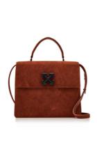 Off-white C/o Virgil Abloh Jitney 4.3 Leather Mattone Bag