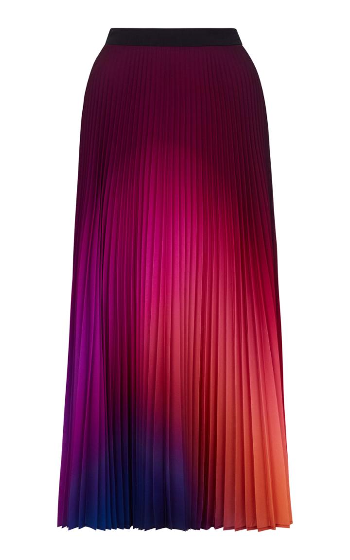 Mary Katrantzou Uni Pleated Midi Skirt