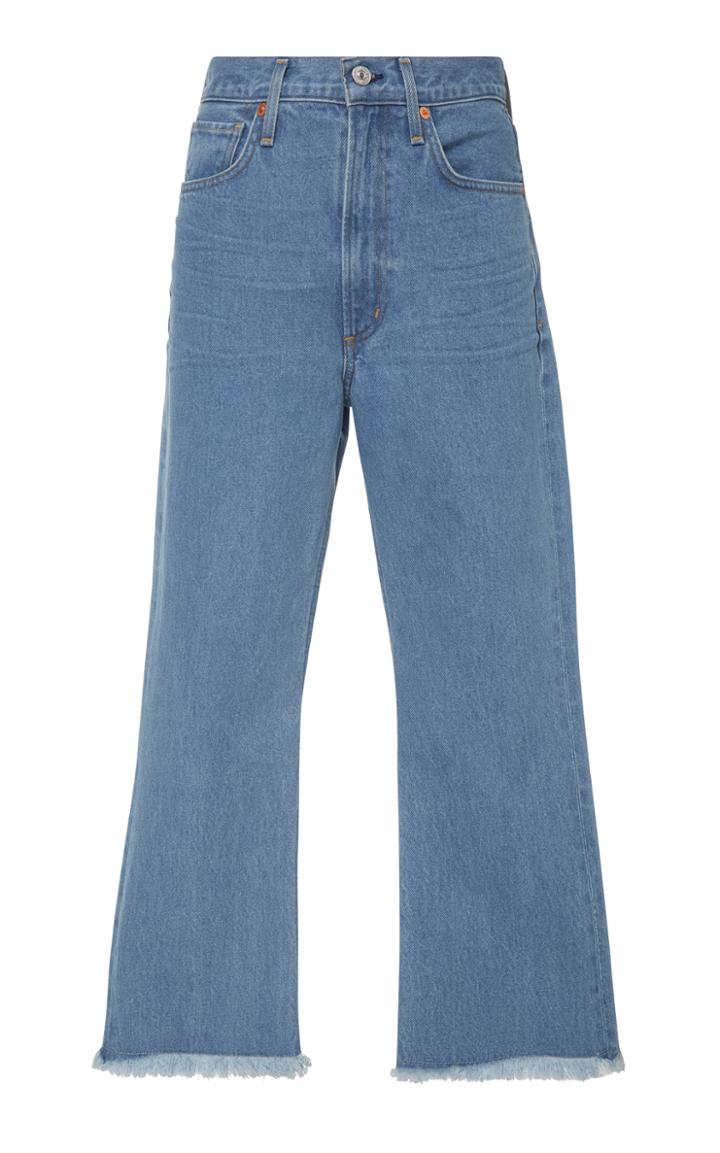 Citizens Of Humanity Estella Fray High-rise Flared Jeans