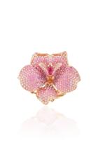 Wendy Yue Sapphire Flower Ring