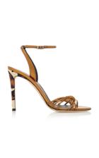 Giuseppe Zanotti Basic 105 Ankle-wrap Leather Sandals