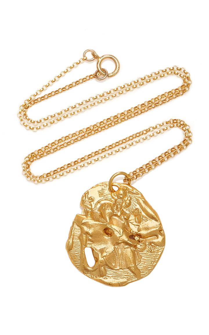 Alighieri St. Christopher Chapter I 24k Gold-plated Necklace
