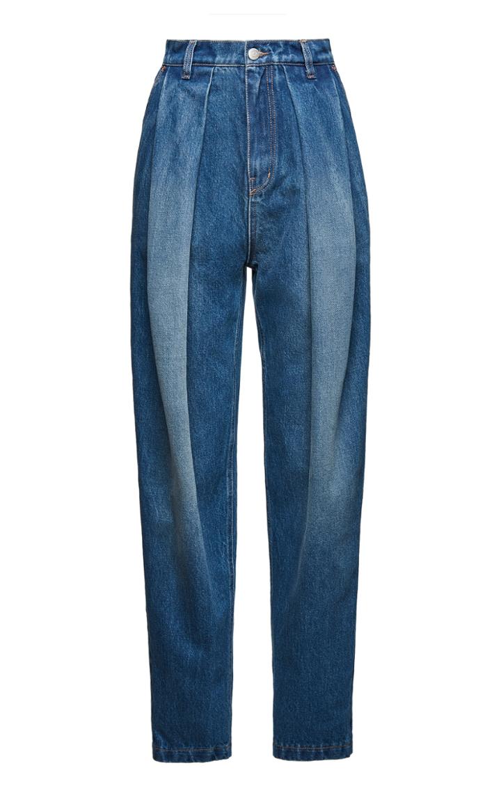 Moda Operandi Magda Butrym Pleated High-rise Jeans