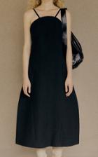 Moda Operandi Low Classic Curved Cotton-blend Midi Dress