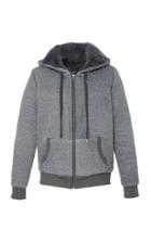Pologeorgis The Zoe Rabbit Lined Hoodie