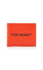 Off-white C/o Virgil Abloh Printed Leather Wallet