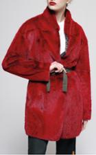 Mr & Mrs Italy Mink Fur Wrap Jacket