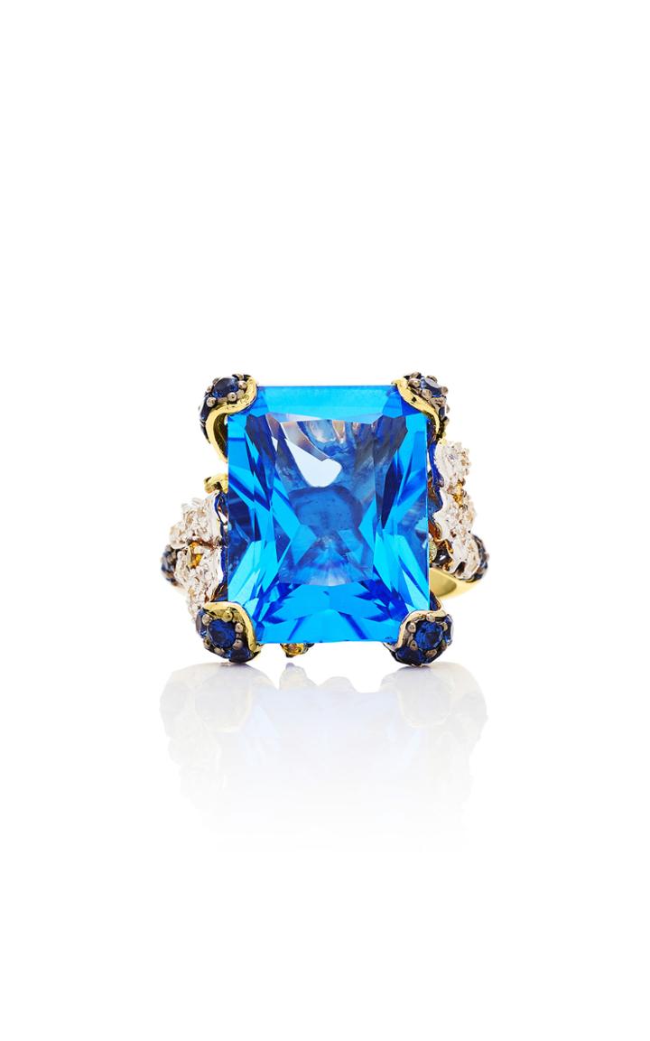 Moda Operandi Anabela Chan Blue Cinderella Ring