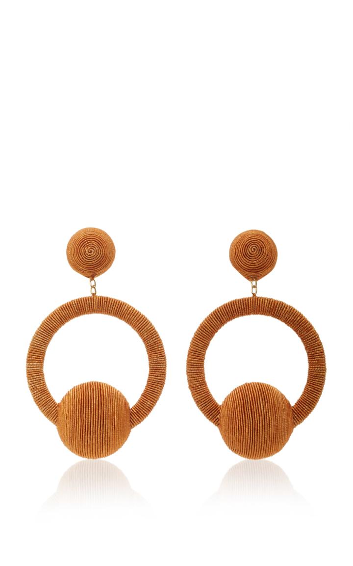 Rebecca De Ravenel Iman Hoop La La Earrings