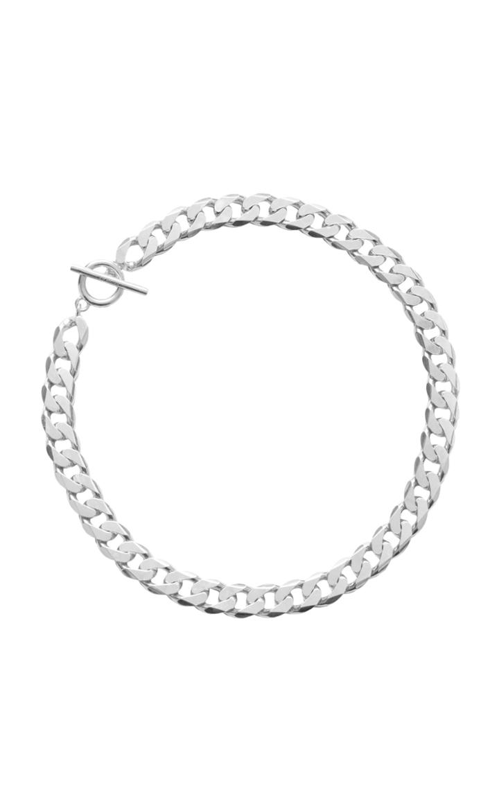 All Blues Moto Sterling Silver Necklace