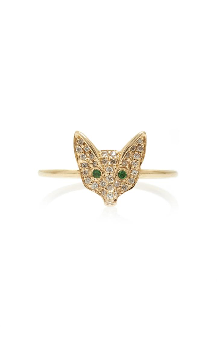 Sydney Evan Fox Head Ring
