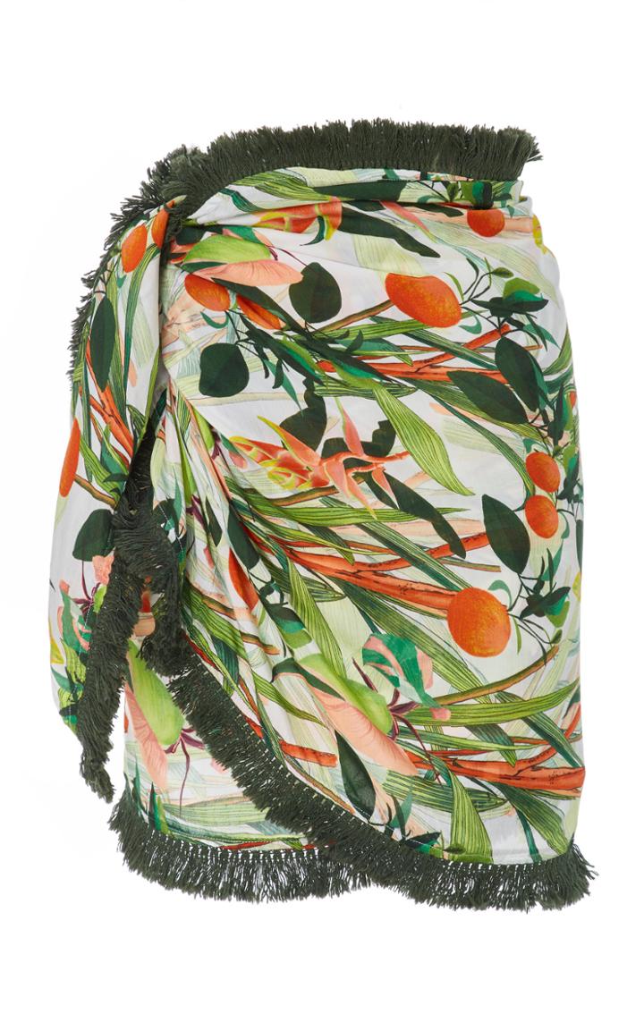 Verandah Printed Silk Sarong