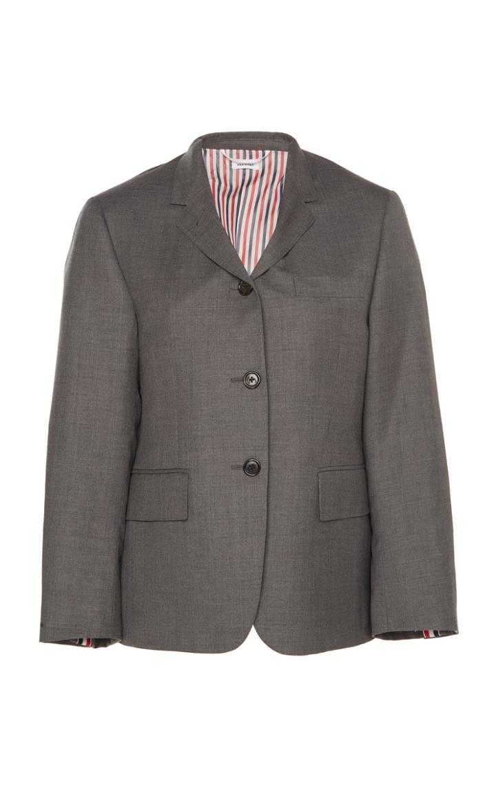 Thom Browne Twill Wool Blazer
