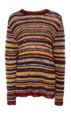 The Elder Statesman Television Striped Cashmere Sweater