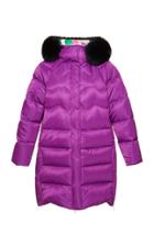 Emilio Pucci Fur Trimmed Down Coat