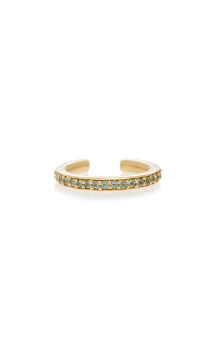 Maria Black Colore Yellow-gold Plated Ear Cuff