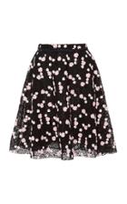 Giambattista Valli Floral Embroidered Short Skirt