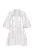 Aje Prima Circle Tiered Cotton Mini Dress