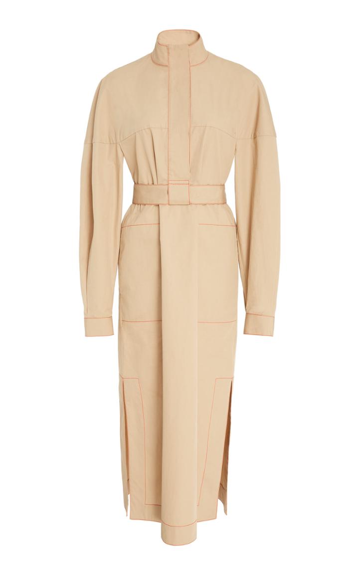 Rosetta Getty Cotton Poplin Shirt Dress