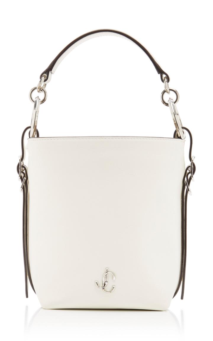 Jimmy Choo Varenne Leather Bucket Bag