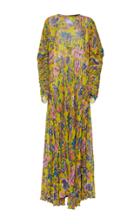 Etro Pleated Maxi Dress