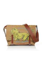 Loewe Lion Calfskin Messenger Bag
