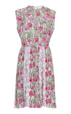 Giambattista Valli Floral-print Silk Sleeveless Dress