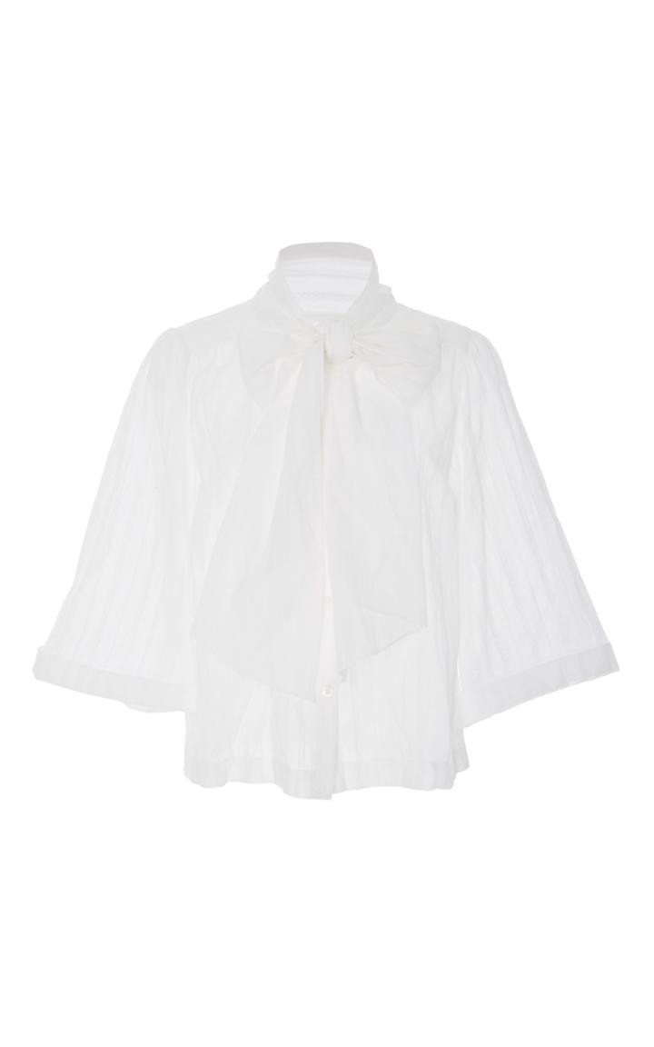 Rodebjer Romain Crisp Bow Blouse