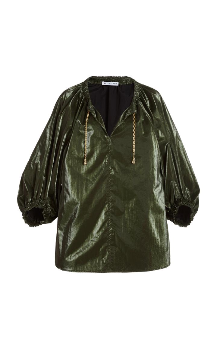 Moda Operandi Rejina Pyo Suki Satin-shell Top