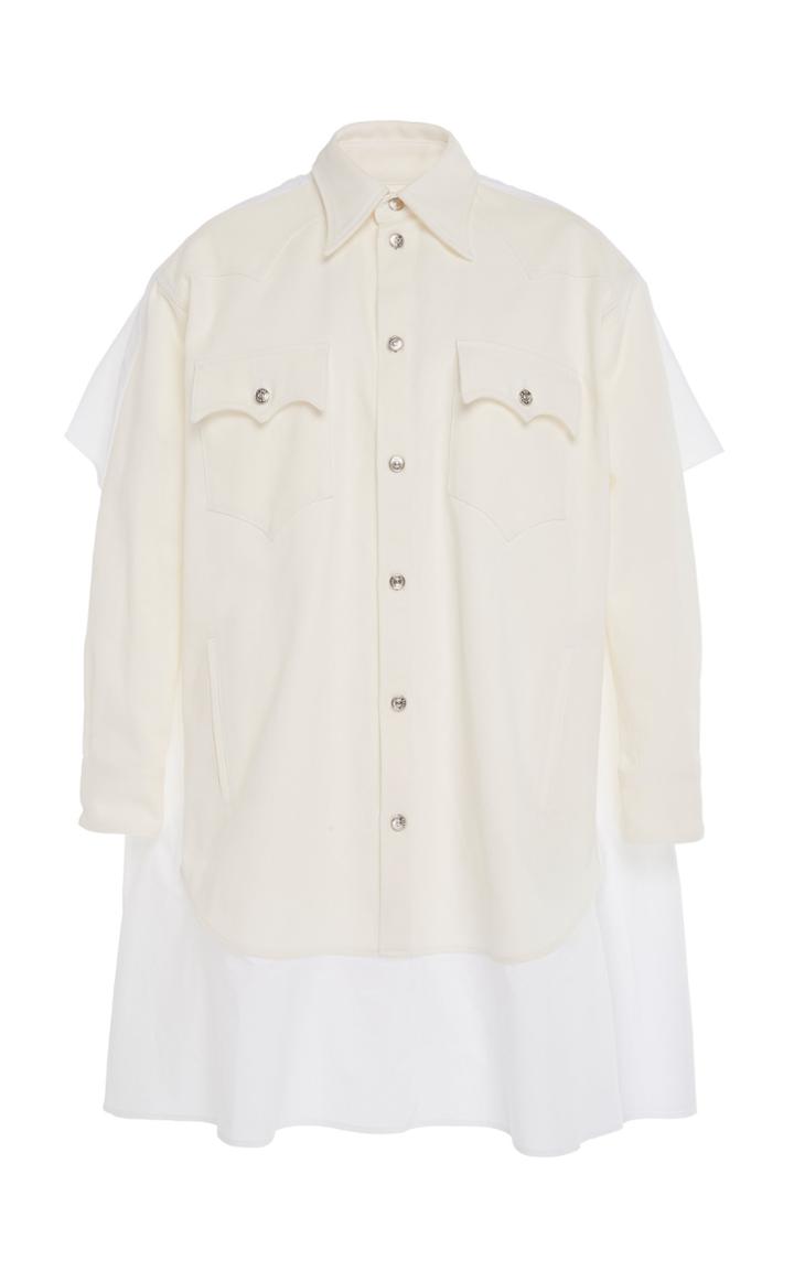 Mm6 Western Cotton Shirtdress