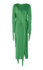 Diane Von Furstenberg Wraparound Fringe Dress