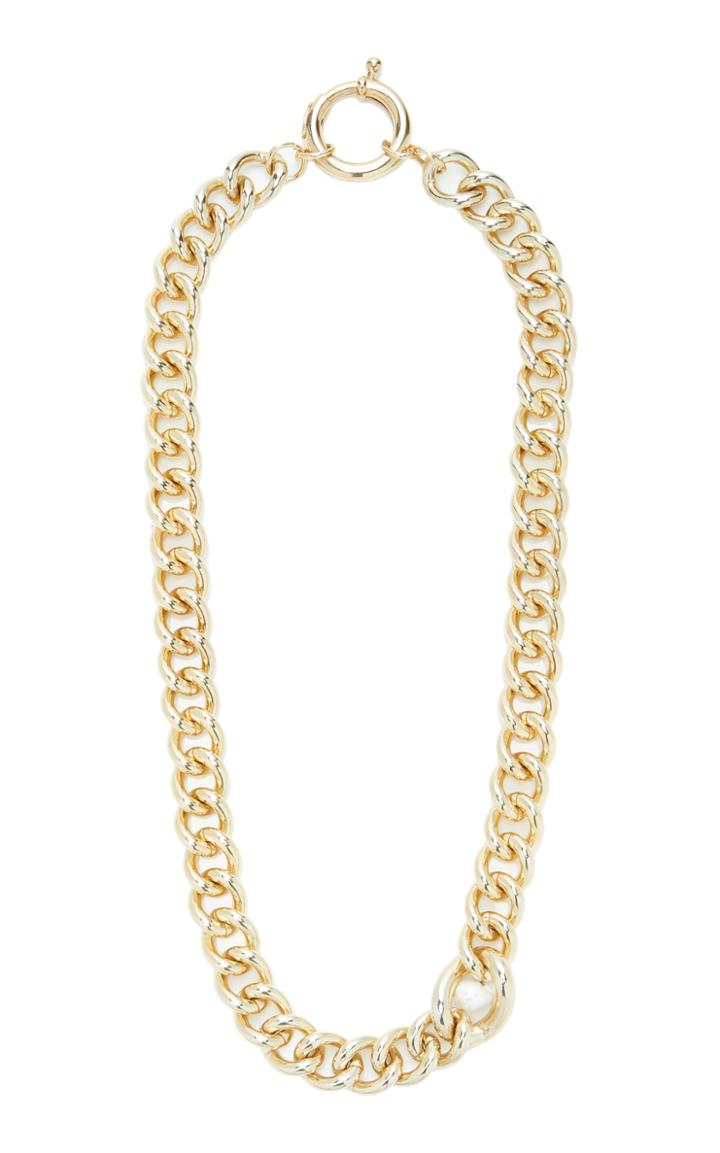 Moda Operandi Rosantica Canasta Gold-tone Necklace