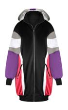 Tully Lou Viktor Zip Up Sweatshirt Dress