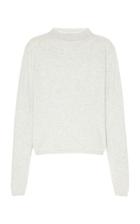 Moda Operandi Brandon Maxwell Cashmere Mock Neck Fitted Sweater Size: S