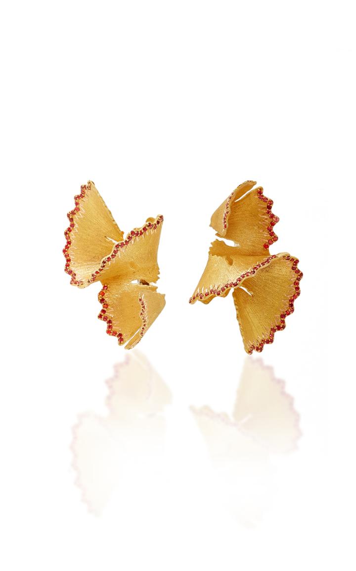 Luz Camino Red Pencil Chip Earrings