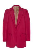 Blaz Milano Shamrock Oversized Silk Blazer