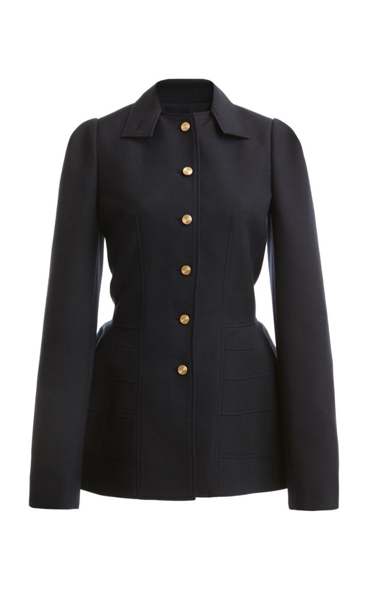Moda Operandi Loewe Peplum Crepe Blazer