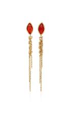 Brooke Gregson Waterfall Carnelian Stud Earrings
