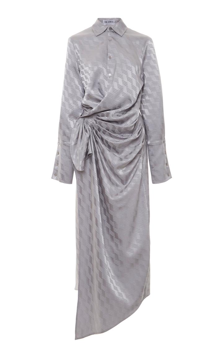Moda Operandi Attico Printed Wrapped Shirtdress