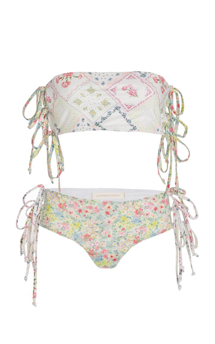 Moda Operandi Loveshackfancy Rigley Bikini Set