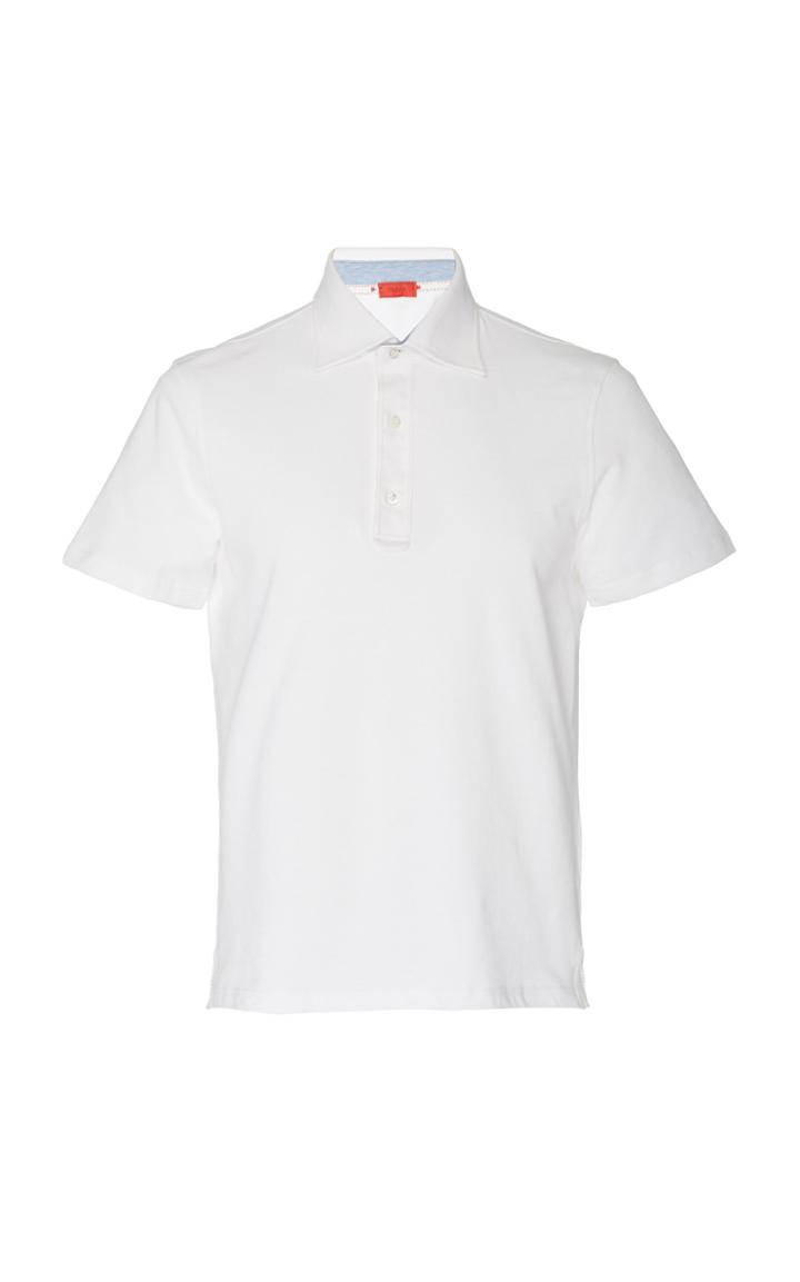 Isaia Short Sleeve Polo